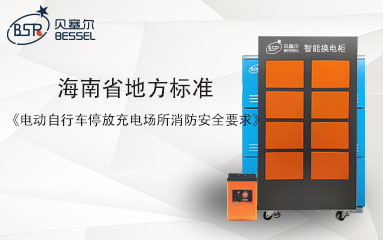 海南省地方標(biāo)準(zhǔn)《電動自行車停放充電場所消防安全要求》